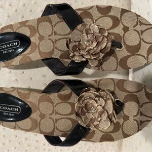 COACH women sandals Samira Size 8B